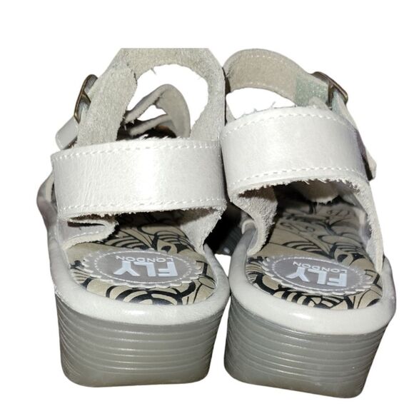 Fly London Women's ELIT141FLY Open Toe Sandals Grey/Taupe 8 8.5 39 - Picture 7 of 14